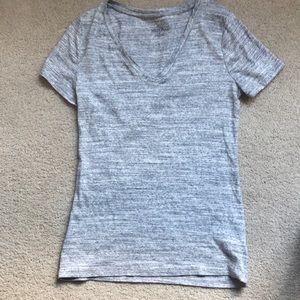Marble grey v-neck